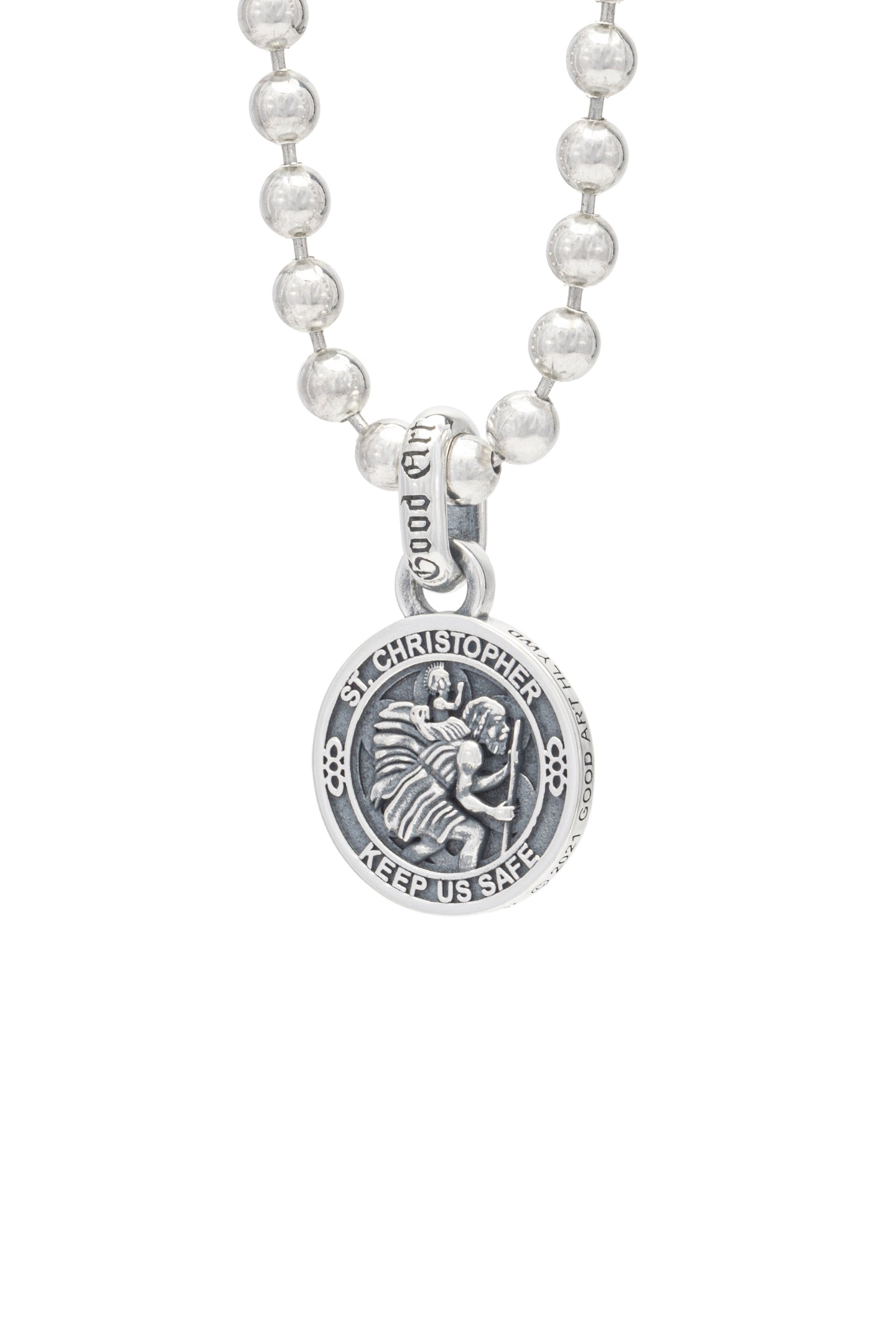 St christopher deals pendant